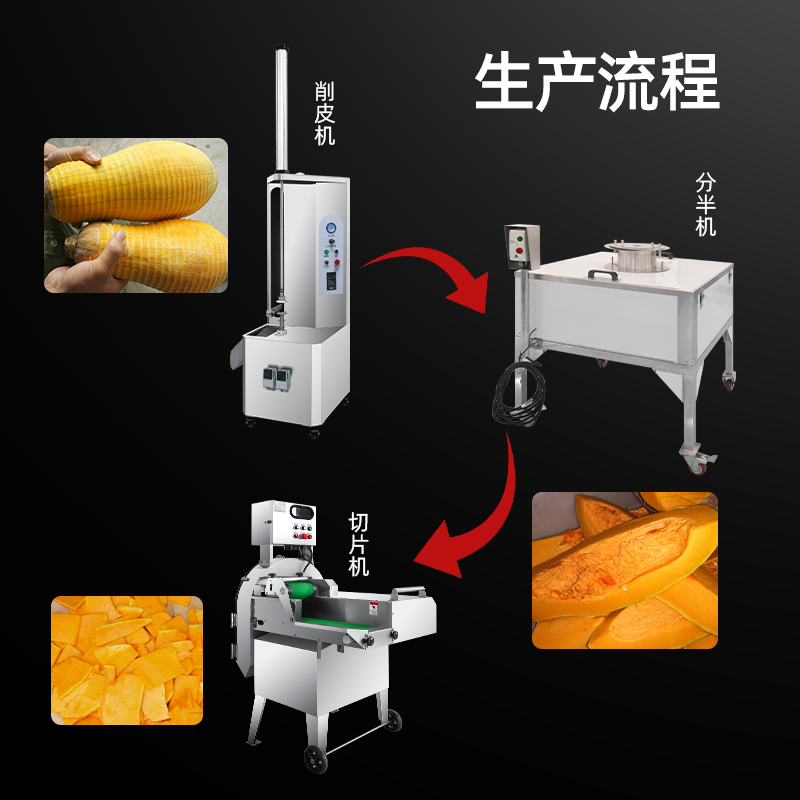 南瓜加工成套设备