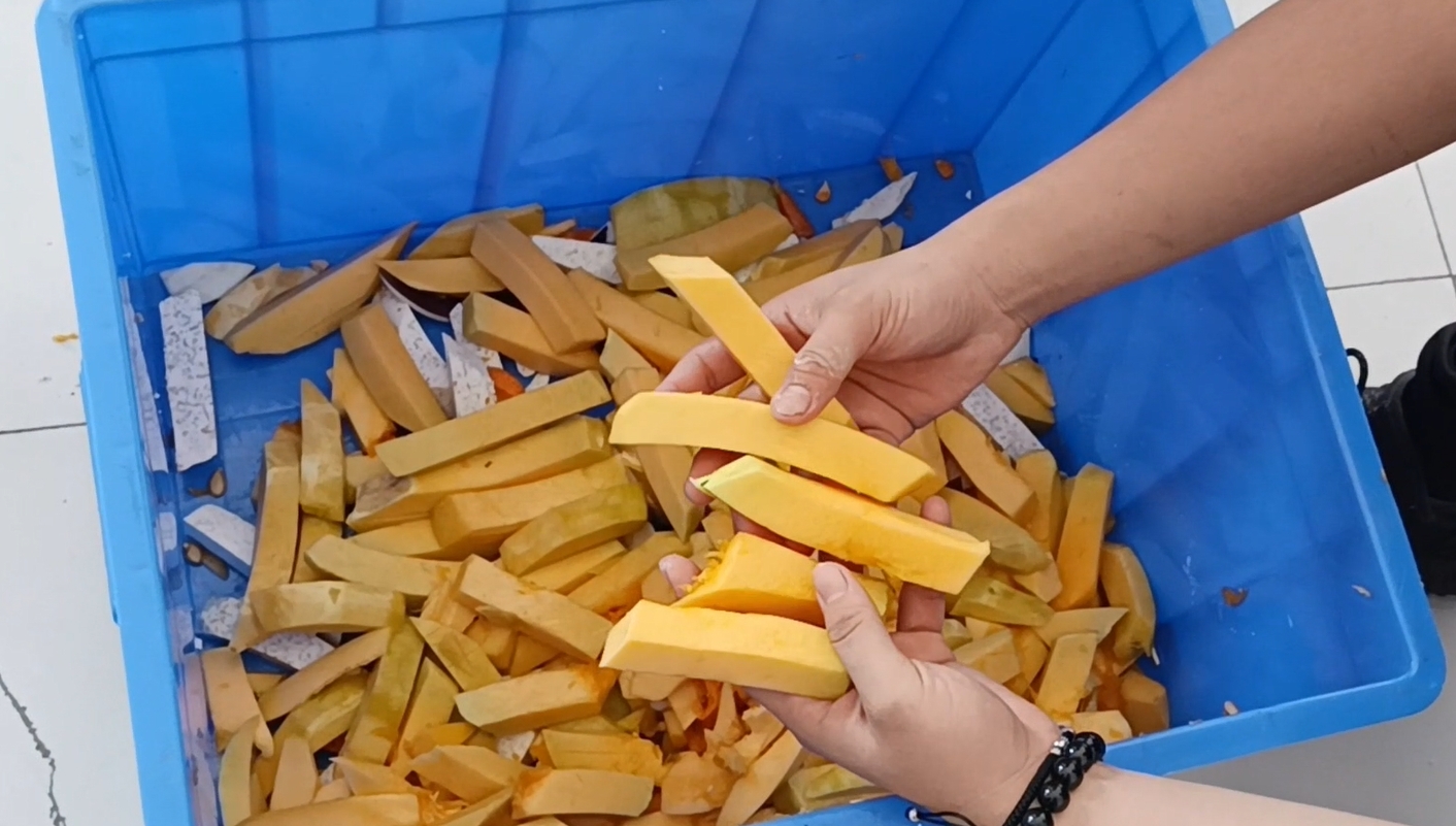 南瓜切条